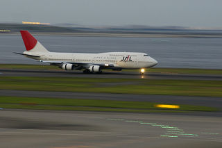 JALの到着便